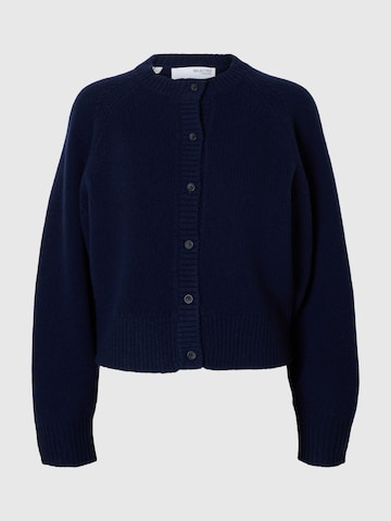 Cardigan SELECTED en bleu