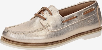 SIOUX Mokassin 'Nakimba' in Gold: Vorderseite