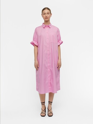 OBJECT Košilové šaty 'Dora' – pink