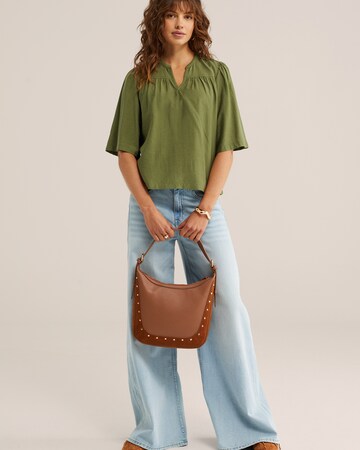 WE Fashion Blúz - zöld