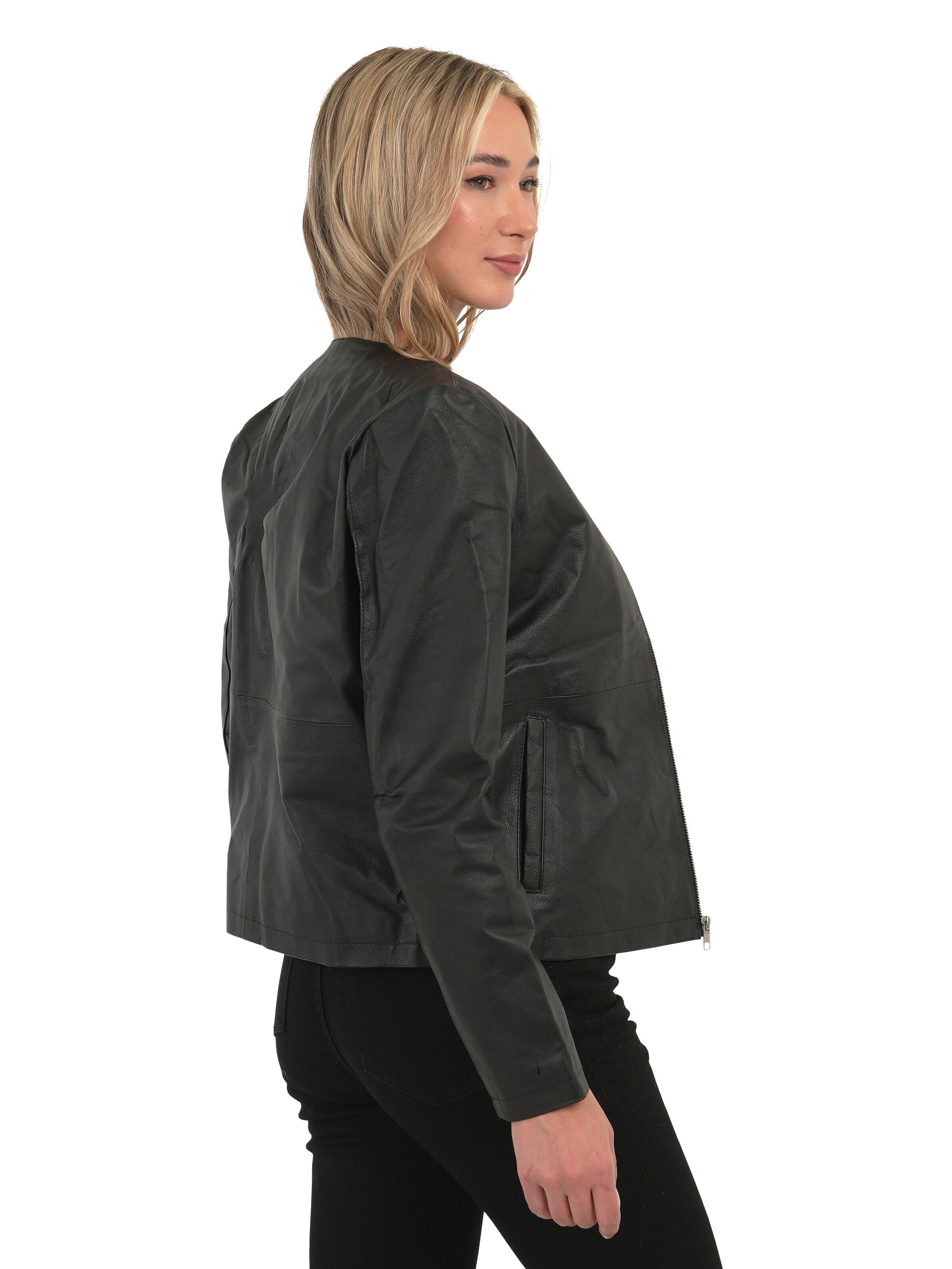Chic and Clicks - Chaqueta de entretiempo 'Linea' en negro