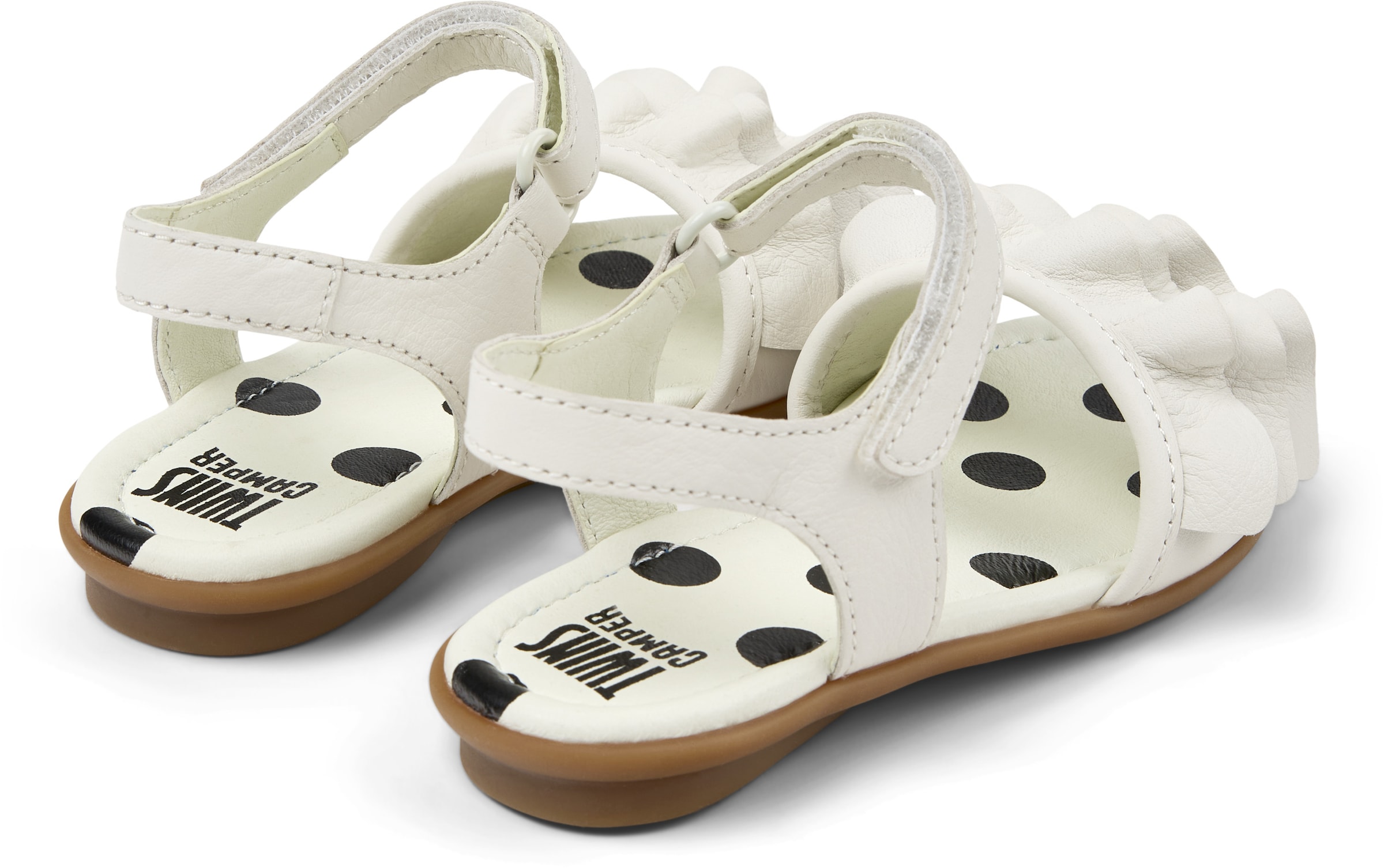CAMPER Sandalen ' Right Kids Twins ' in Wit