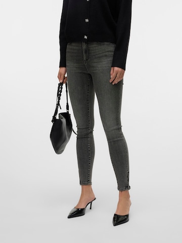 VERO MODA Skinny Jeans 'VMBe' in Grey: front