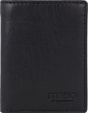 mano Wallet 'Don Simon' in Black: front