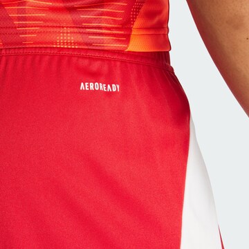 ADIDAS PERFORMANCE Regular Workout Pants 'Tiro 24' in Red