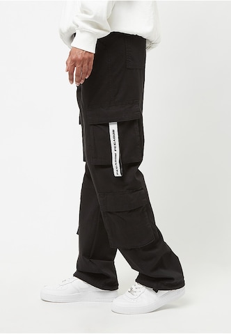 Wide leg Pantaloni cargo 'Tanami' di Pegador in nero