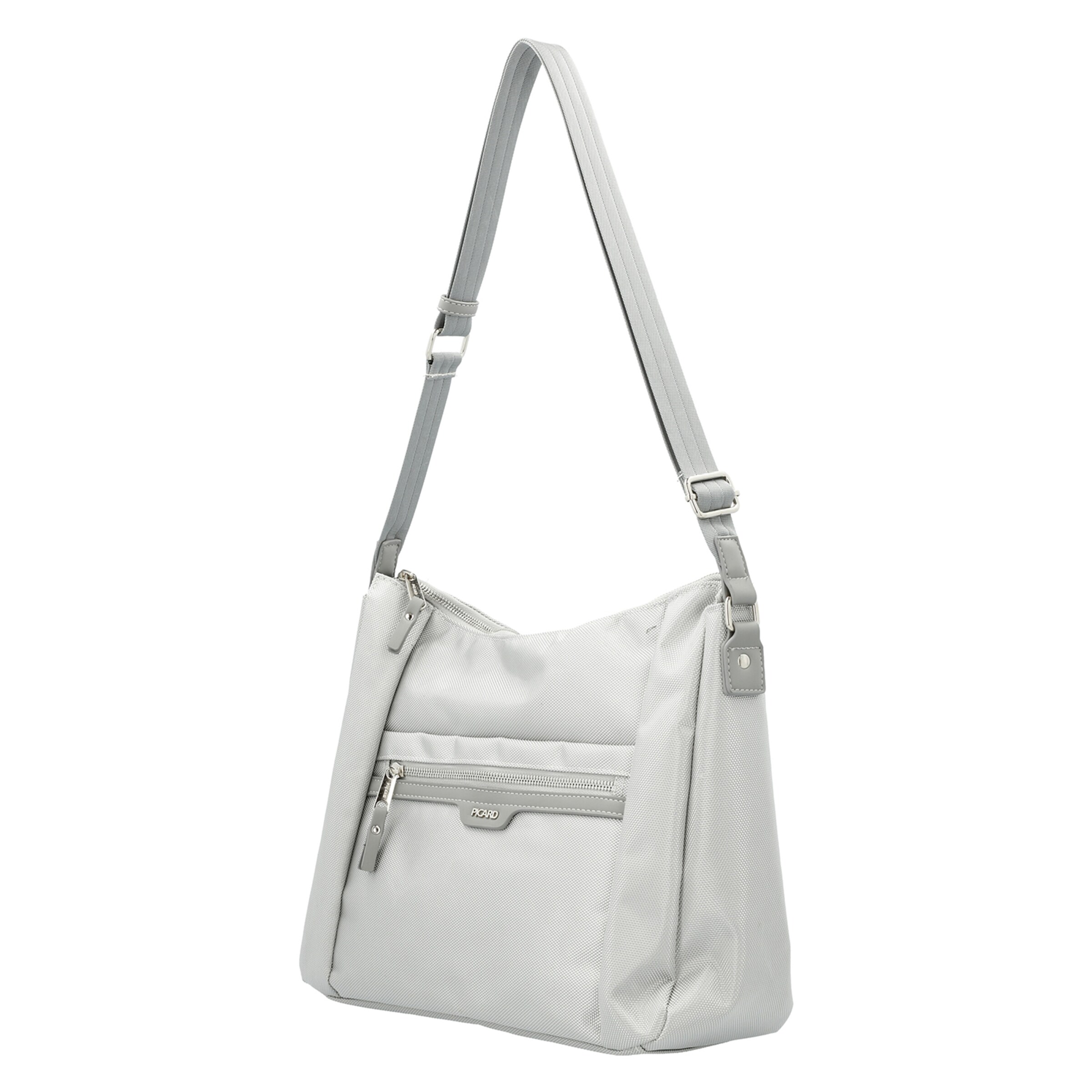 Picard Schultertasche 'Adventure' in Silber