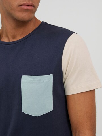 BLEND - Camisa 'LAMBERTO' em azul