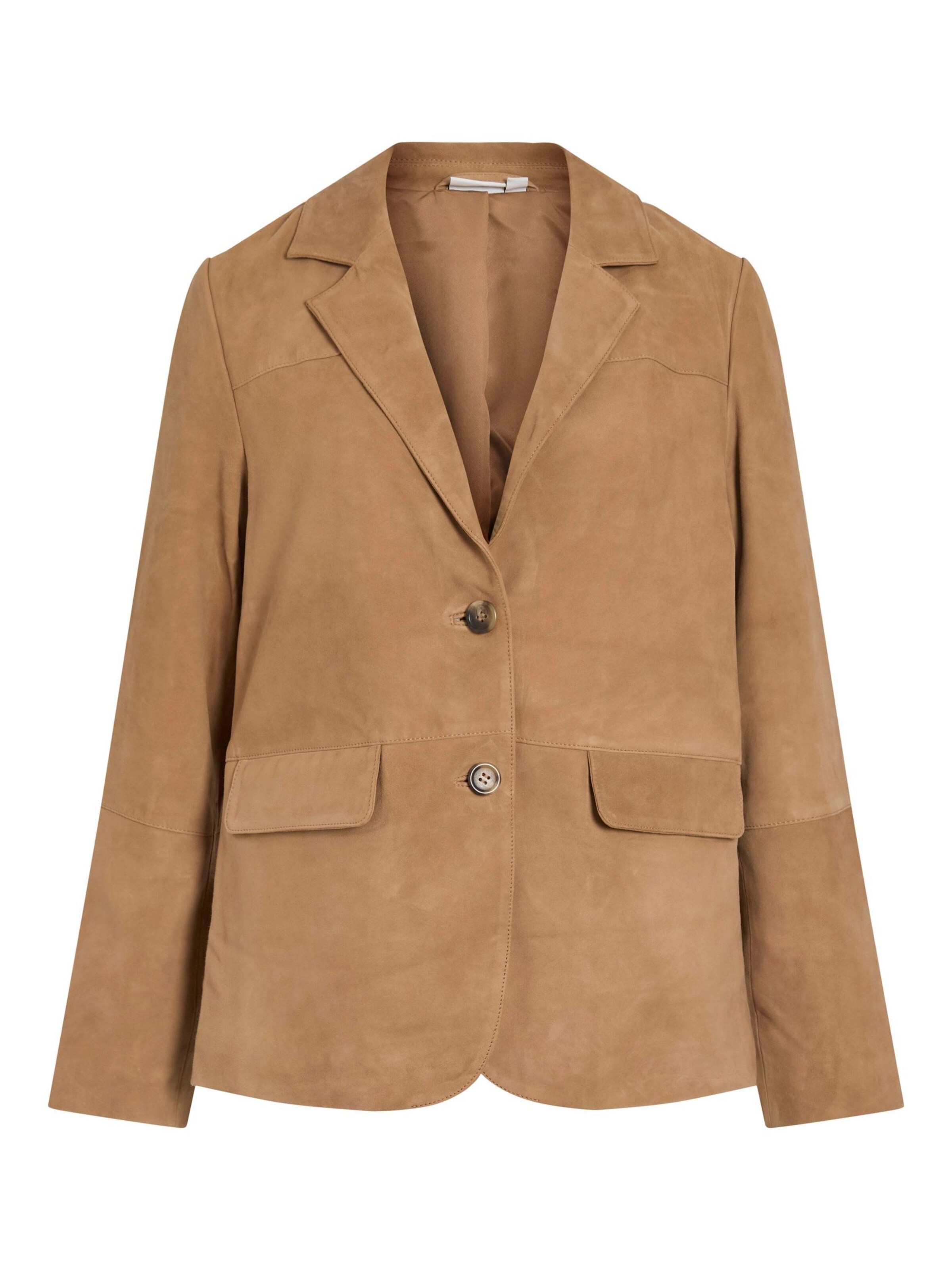 VILA Blazer in Brown: front