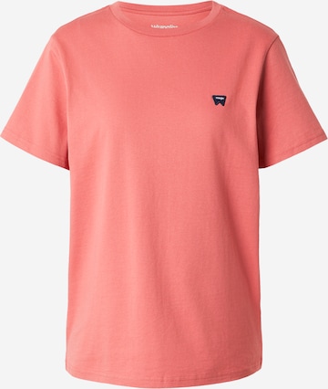 T-shirt WRANGLER en rouge : devant
