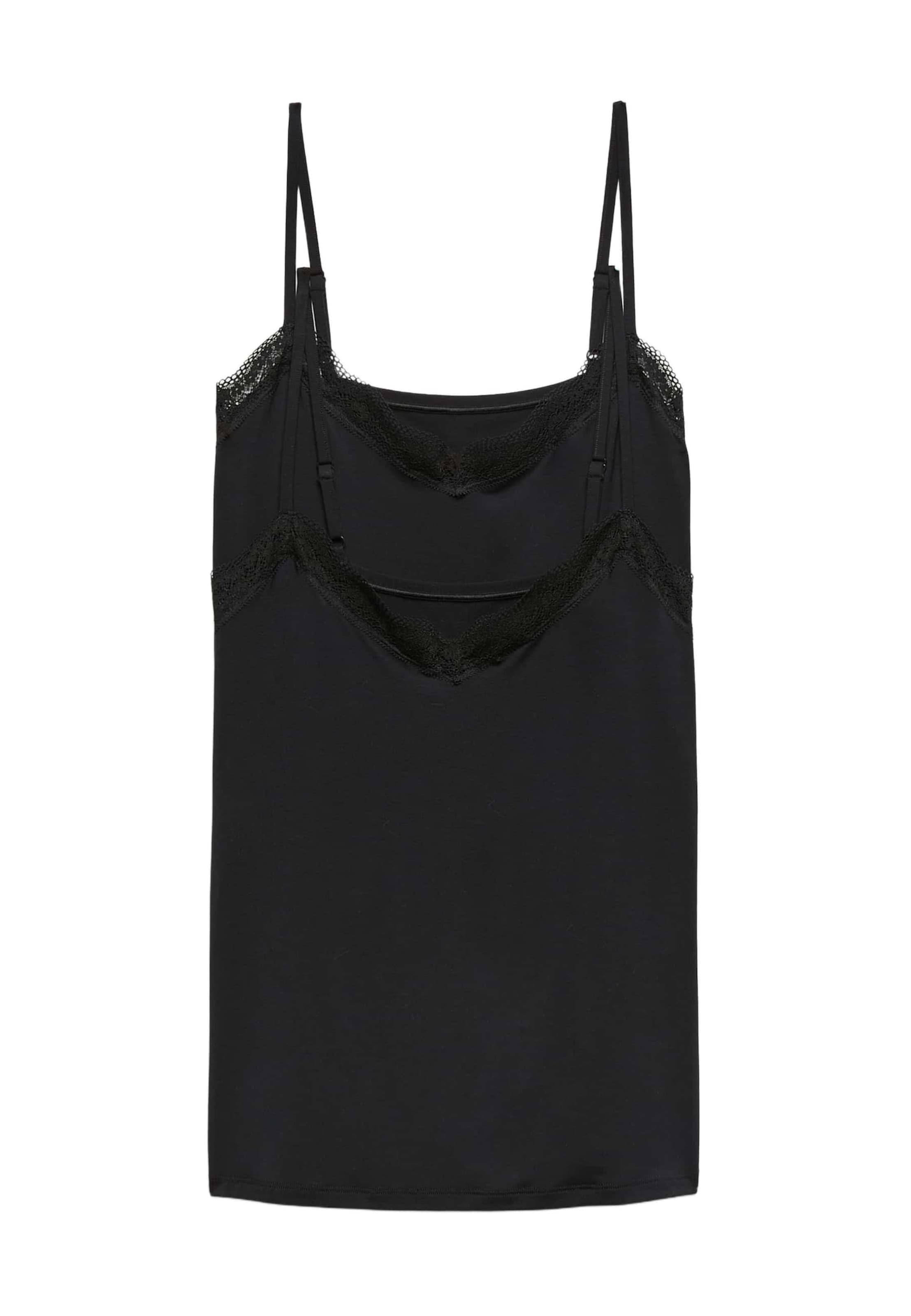 Marks & Spencer Undershirt in Black: front