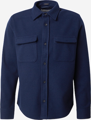 Dstrezzed Regularny krój Koszula 'Ulrik' w kolorze niebieski: przód