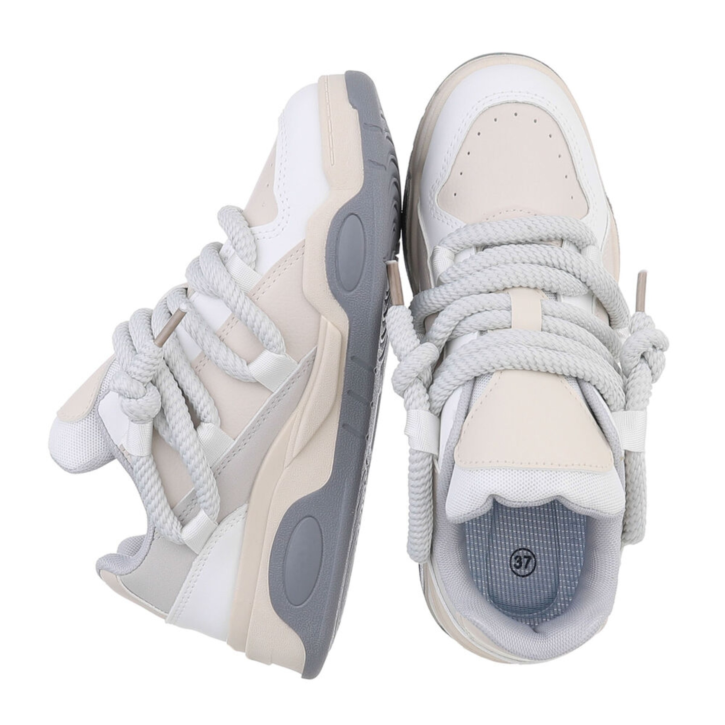 Ital-Design Sneaker in Grau