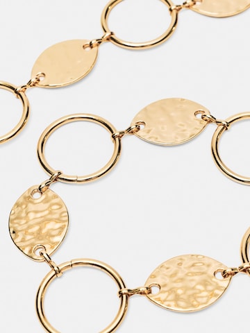 Pull&Bear Gürtel in Gold