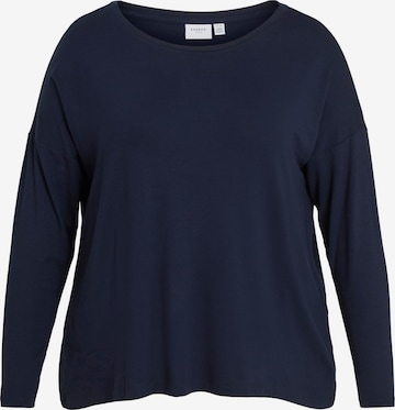 EVOKED Shirt 'BASI' in Blauw: voorkant