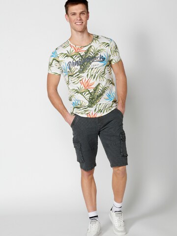 KOROSHI T-Shirt in Weiß