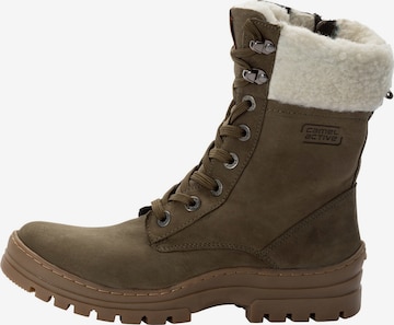 CAMEL ACTIVE Lace-Up Boots in Green