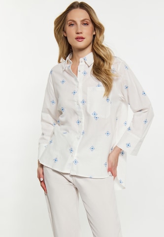 DreiMaster Vintage Bluza | bela barva: sprednja stran