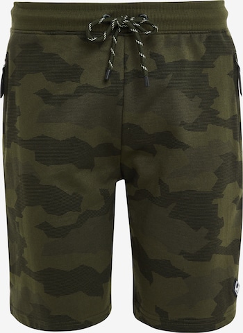 Threadbare Regular Broek 'Shay' in Groen: voorkant