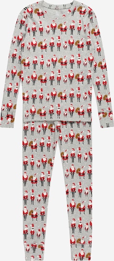 GAP Pijama en gris / rojo / negro / blanco, Vista del producto