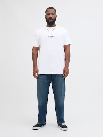 Jack & Jones Plus - Camisa 'JJESOHO' em branco