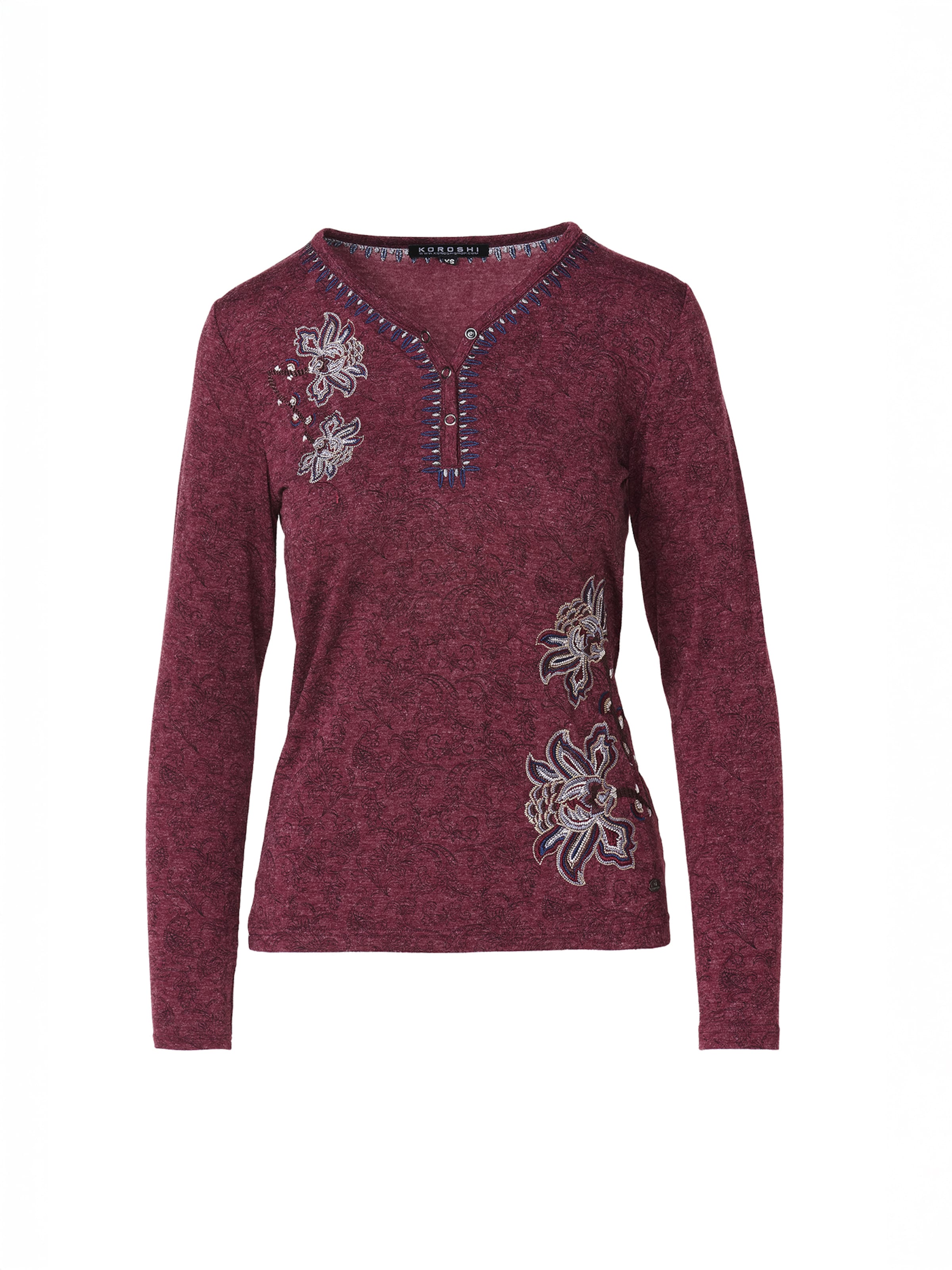 KOROSHI Tričko - Červená: predná strana