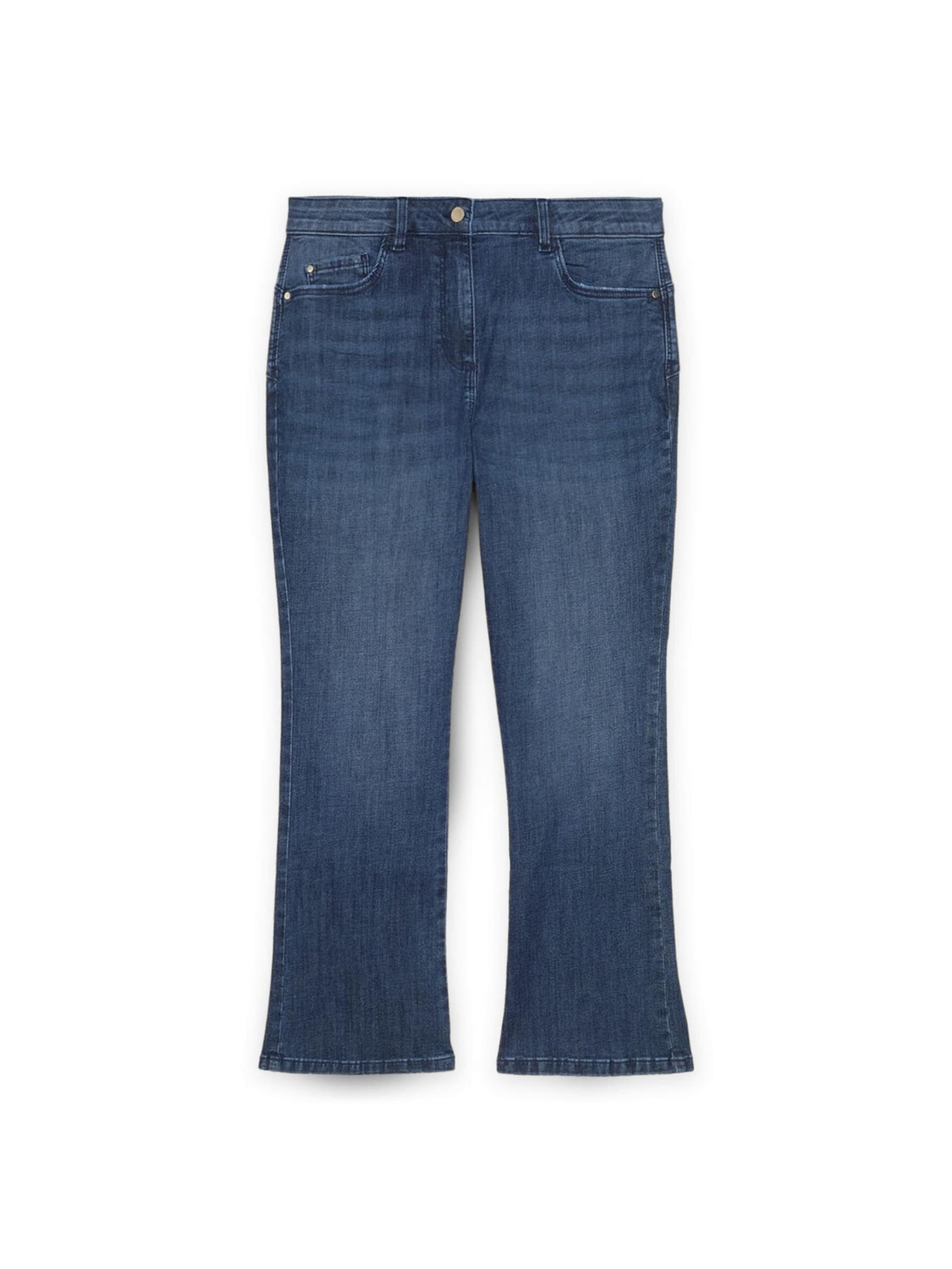 Fiorella Rubino Tapered Jeans in Blue: front