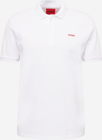 HUGO Μπλουζάκι 'Donos' σε λευκό: μπροστά