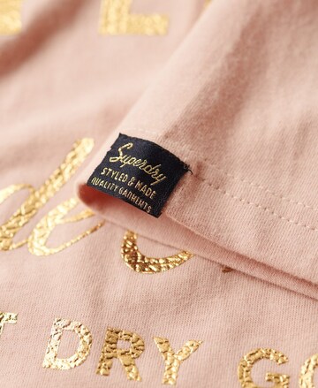 T-shirt Superdry en rose