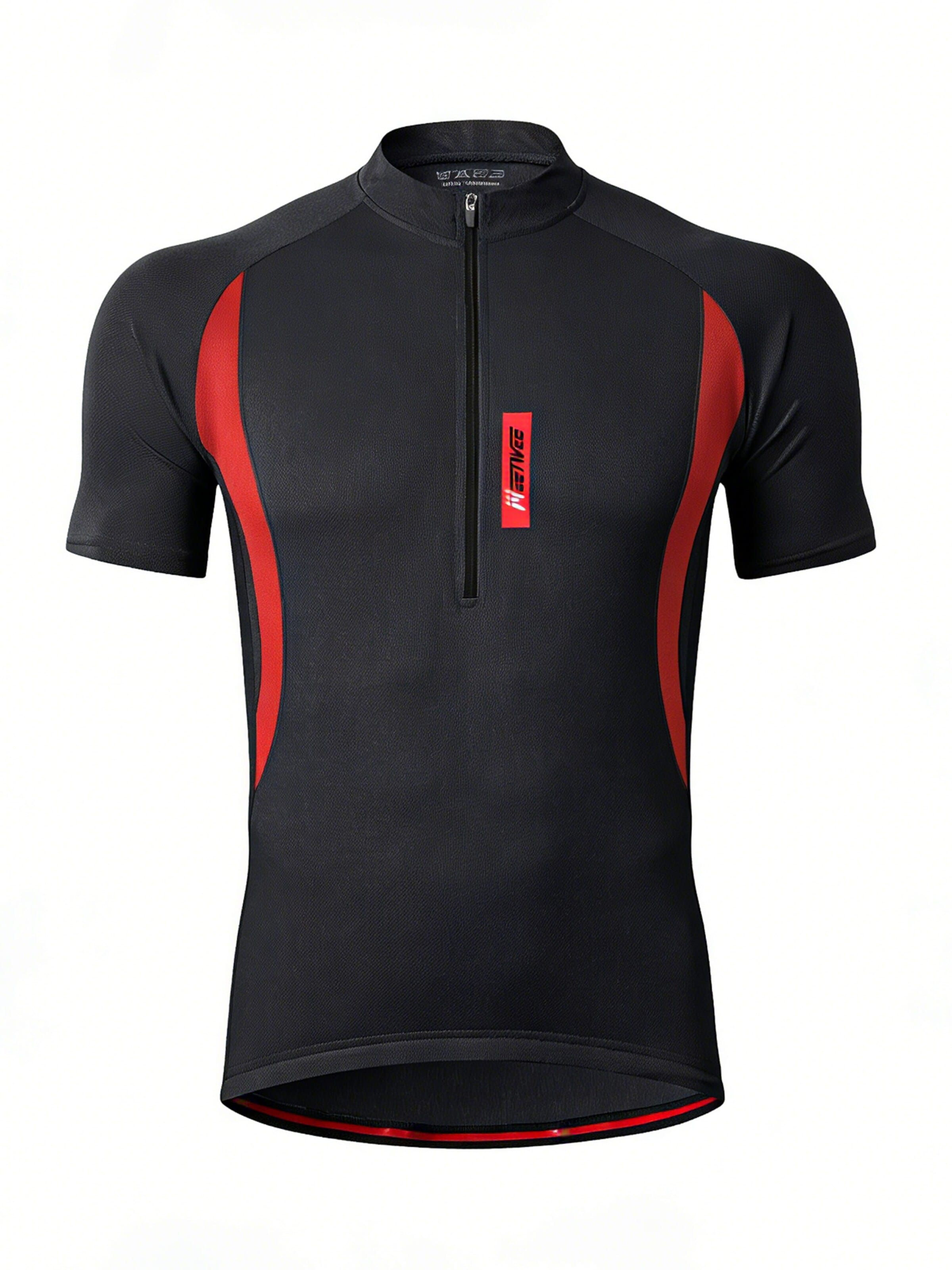 MEETWEE Functioneel shirt 'Cycling Quick Drying Top' in Zwart: voorkant
