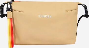 Trousses de toilette Sundek en beige : devant