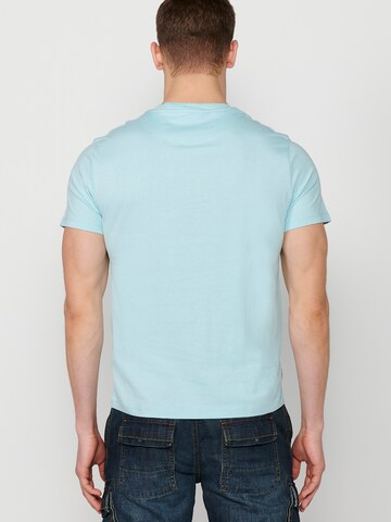 KOROSHI T-Shirt in Blau