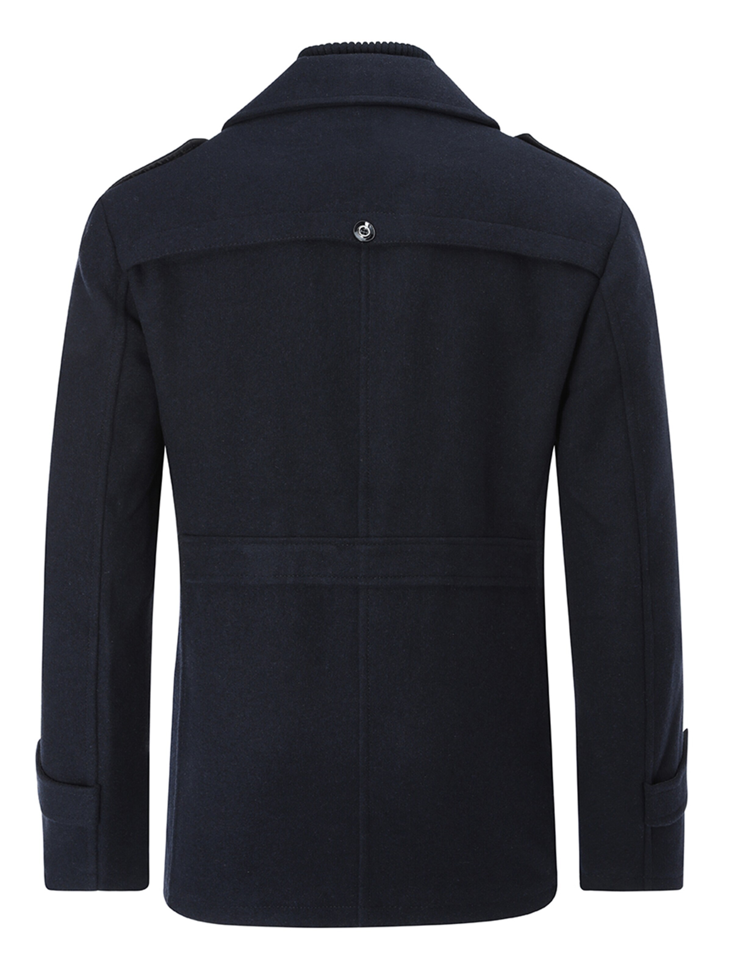 YOUTHUP Winter Coat 'Reverslinie' in Blue