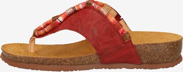 THINK! T-Bar Sandals in Red