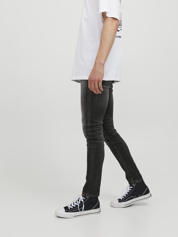 JACK & JONES Normalny krój Jeansy 'Liam Seal' w kolorze czarny