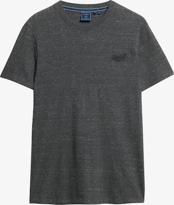 Superdry - Camisa 'Essential' em cinzento: frente