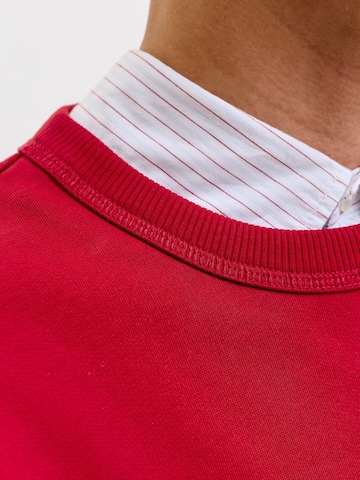 Sweat-shirt JACK & JONES en rouge