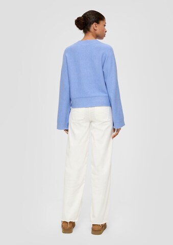 QS Sweter w kolorze niebieski