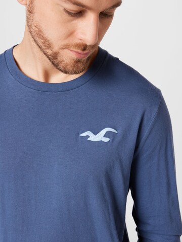 HOLLISTER Shirt in Blau