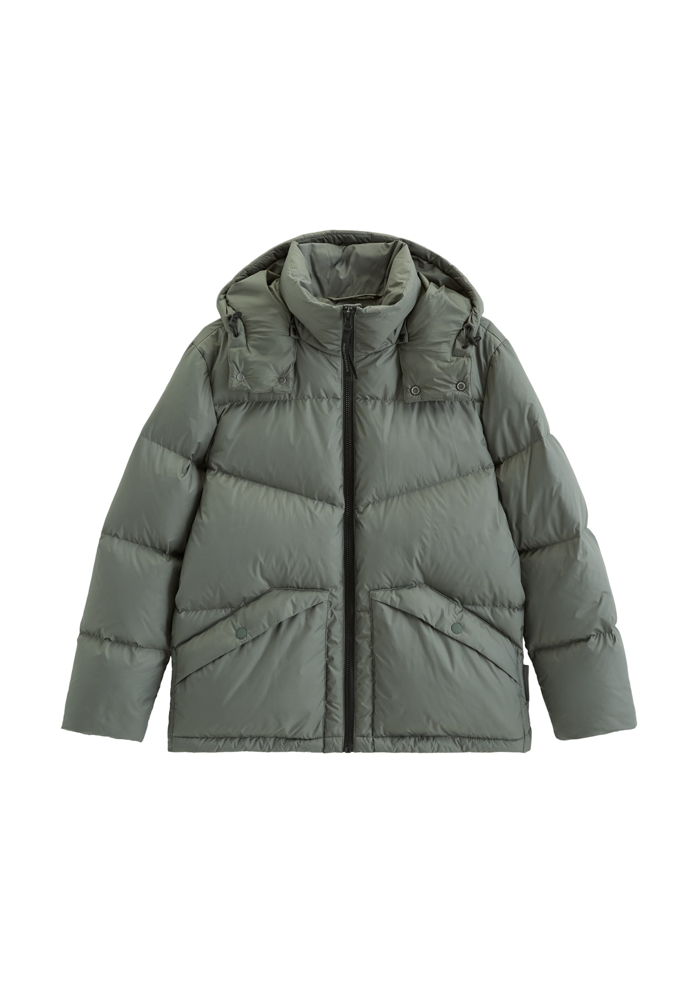 Marc O'Polo DENIM Winterjacke in Grün: Vorderseite