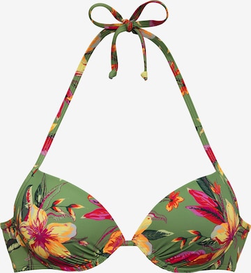 Top per bikini 'Malia' di LASCANA in verde: frontale