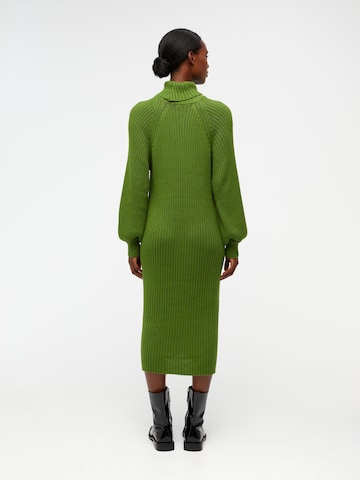 OBJECT Knit dress 'Line' in Green