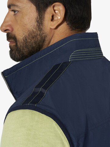 Jan Vanderstorm Vest 'Tjorm' in Blue