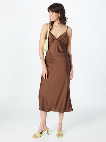 Abercrombie & Fitch Kleid in Braun