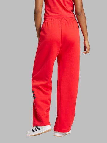 ADIDAS SPORTSWEAR Loosefit Παντελόνι φόρμας 'Future Icons' σε κόκκινο