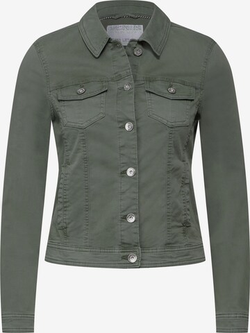 CECIL Between-season jacket in Green: front