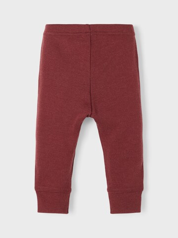 NAME IT Tapered Leggings in Red