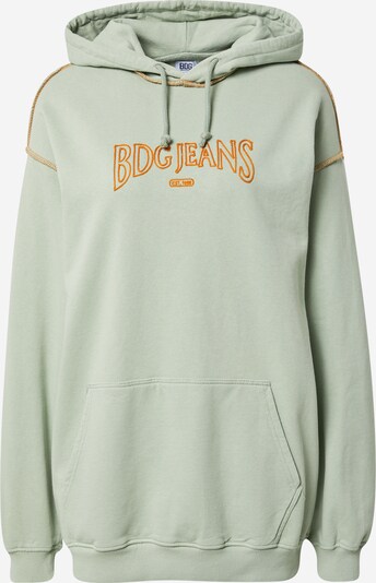BDG Urban Outfitters Sweatshirt in Pastel green / Orange, Item view