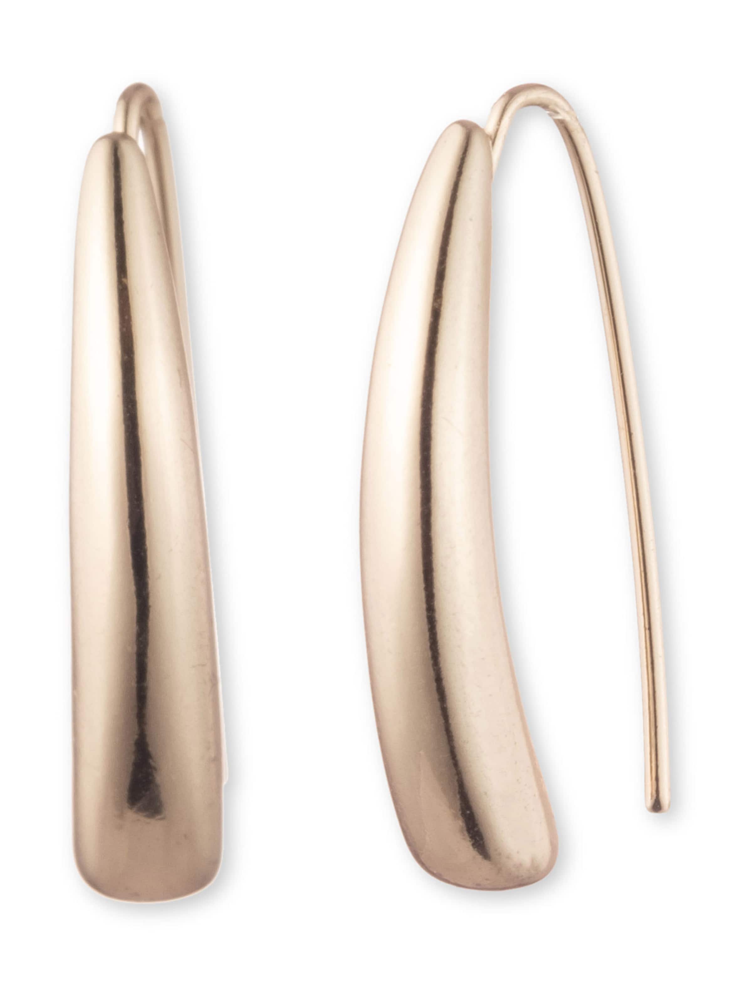 Orecchini di Lauren Ralph Lauren in oro: frontale