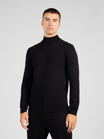 Gabbiano Sweater in Black: front